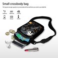 thumbnail image 7 of HELLHERO Cat Pumpkin Pattern Birthday Gift 2 Layers Underarm Shoulder Bag Stylish for Daily Commute or Casual Outings, 7 of 7