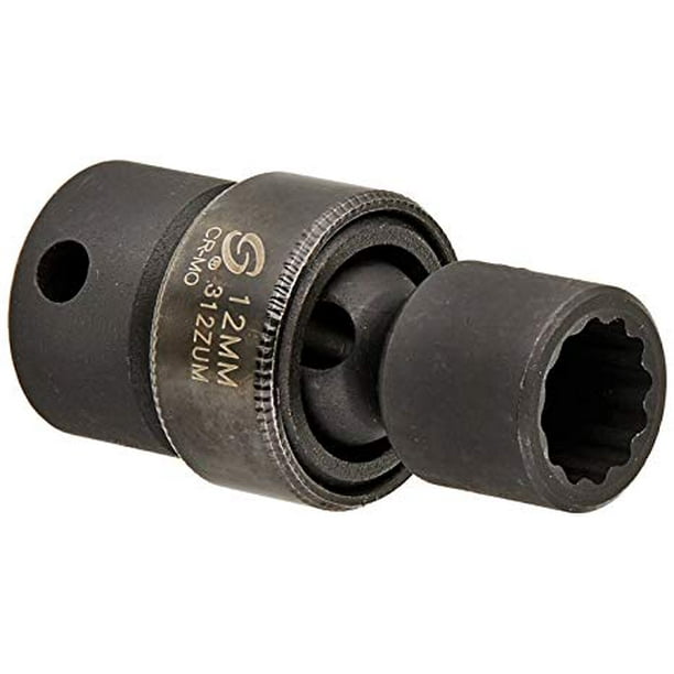 Sunex Tools 312ZUM 3/8" Drive 12MM 12 Point Universal Impact Socket