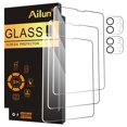 thumbnail image 1 of Protector de pantalla Ailun para iPad Pro 11" - paquete de 3 protectores de pantalla y 2 protectores de lente de cámara de vidrio templado, 1 of 6