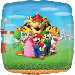 Super Mario Bros Number 4 Shaped Pinata - Viva Party