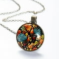 thumbnail image 6 of Thanksgiving Turkey Necklace Personalized Custom Photo Round Pendant Adjustable Stainless Steel Necklaces with Gift Box for Men Women Mothers Valentine's Jewelry Gift, 6 of 6