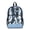 Blue Seashell Starfish Coral, variant on COEQINE Clear School Backpack for Girls, 17 Inch Transparent PVC Book Bag Heavy Duty See Through Bookbag for Women, Lightweight Travel Daypack for College Work, Capybara Heart Pink