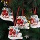 thumbnail image 2 of Máscara de nombre DIY Papá Noel árbol de Navidad colgante joyería Navidad colgante muñeco de nieve decoración Festival regalo de bendición, 2 of 5