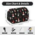 thumbnail image 5 of Kdxio Christmas Tree and Gold Socks for Double Compartment Pen Case Oxford Organizer with Zipper Pockets for Students Artists, 5 of 7