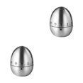 thumbnail image 4 of Guardoinrt Kitchen Timer Steel Egg Timing Tools Metal Manual Alarm Clock Sports 2Set, 4 of 6