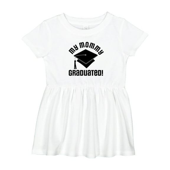 Inktastic My Mommy Graduated College Graduate Girls Baby Dress