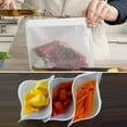 thumbnail image 2 of Swtroom Reusable Storage Bags, 10 Pack Reusable Gallon Freezer Bags, Extra Thick Leakproof Silicone and Plastic Free for Travel Items and Home Organization (6 Sandwich Bags+4 Kids Snack Bags)_Special…, 2 of 4
