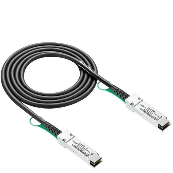 10Gtek 40G QSFP+ DAC Cable - 40GBASE-CR4 Passive Direct Attach Copper Twinax QSFP Cable for Cisco QSFP-H40G-CU5M Meraki MA-CBL-40G-5M Supermicro Mikrotik Open Switch Devices 5-Meter(16.5ft)
