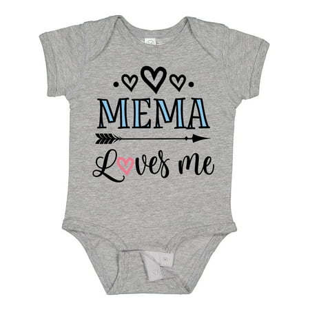 

Inktastic My Meme Loves Me Girls Gift Baby Girl Bodysuit