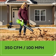 Greenworks 40V 13-Inch Cordless String Trimmer / Edger and Leaf Blower Combo Kit + 3 Bonus Spools, 2.0Ah Battery and Charger Included