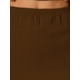 thumbnail image 5 of Falda de sirena ajustada de textura elástica para mujer INSPIRE CHIC, falda maxi de cintura alta XL color marrón, 5 of 6