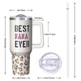thumbnail image 2 of Finest Nana Gift from Grandchildren - 40oz Insulated Tumbler with Lid, Premium Stainless Steel Travel Cup, Best Birthday Christmas Present for Grandma, 2 of 5