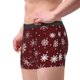 thumbnail image 2 of Fotbe Romantic white snowflakes Calzoncillos Tipo Boxer con Bolsa de Soporte Total para Hombre, X-Temp Fresco, Transpirable y de Secado Rápido-Medium, 2 of 5