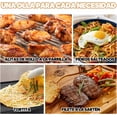 thumbnail image 3 of Plancha Hierro Fundido Reversible, 2en 1 Comal de Hierro Fundido, Parrilla de Hierro Fundido con Una Doble Manija, Asador para Estufa, para Camping, Barbacoa, 3 of 4