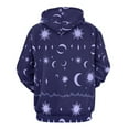 thumbnail image 3 of Starry Night Sky Pattern 3d Sweatshirts Hoodie Fashion Casual Personality Men's Women Street Hoodie Pullovers Long Sleeve Comfortable Top, 3 of 6