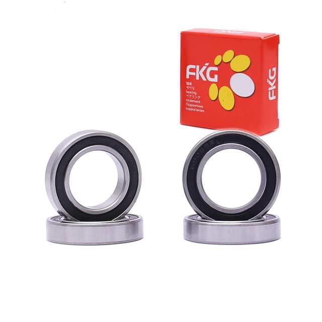FKG 6905-2RS 25x42x9mm Rodamiento rígido de bolas Rodamientos de doble sello de goma prelubricados 4 piezas