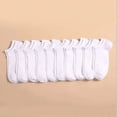 thumbnail image 5 of 5/10 /20/30 pares Unisex Casual Color liso calcetines de barco finos transpirables cómodos Anti olor calcetines tobilleros absorbentes de sudor para hombres y mujeres, 5 of 5