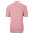 thumbnail image 3 of Men's-Cutter & Buck  Red Real Salt Lake Virtue Eco Pique Stripe Recycled Polo, 3 of 3