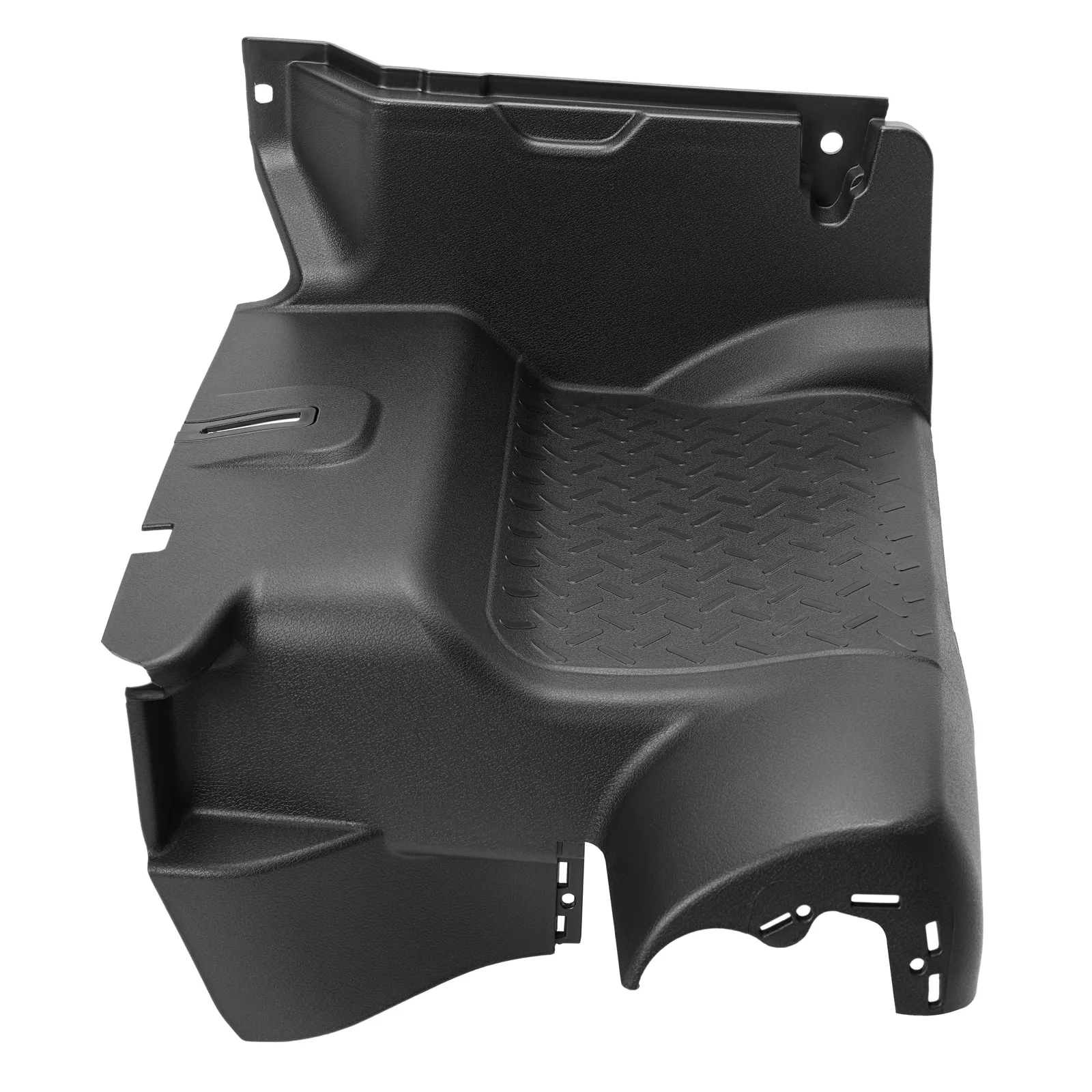 Kojem Quarter Panel Inner Lower for 2011-2018 Jeep Wrangler Replaces 5XL57DX9AA Plastic Black
