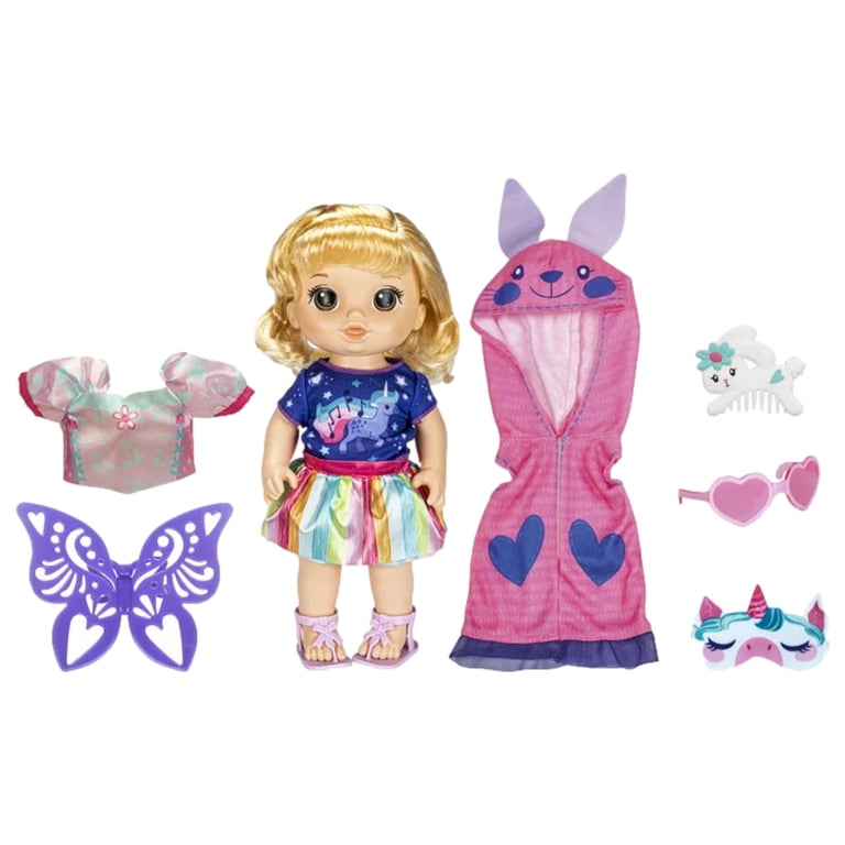 Baby Alive So Many Styles Baby (blonde, Glatte Haare) – Ankleidepuppe Mit 16 Style-Aufklebern, Mix & Match-Outfits – Realistisches Pflege-Spielzeug Für Kinder Baby Alive So Many Styles Baby (blonde, Glatte Haare) – Ankleidepuppe Mit 16 Style-Aufklebern, Mix & Match-Outfits – Realistisches Pflege-Spielzeug Für Kinder
