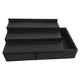thumbnail image 3 of Organizador de perfumes, estante de almacenamiento versátil de 3 niveles para hombres, soporte para perfumes para joyas y tocador, 3 of 9