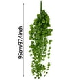 Artificial Fake Hanging Vine Plant Leaves Watermelon Leaf Garland Home