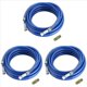 thumbnail image 1 of 3X Manguera de PulverizacióN de Pintura Sin Aire de 1/4 Pulgadas Pulverizador de Pintura Universal de Alta PresióN Tubo de Fibra Flexible 3300 PSI (25 Pies, Azul), 1 of 5