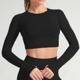 thumbnail image 4 of Crop Top Yoga TFixol Negro S, 4 of 5