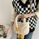 thumbnail image 5 of Bolso de hombro de de dibujos animados en 3D, bolso para mujer y niña, bolso de felpa, bolso cruzado de moda, bolso de viaje, bolso correa SM SunniMix Bolso de dibujos animados, 5 of 8