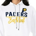 thumbnail image 3 of Women's G-III 4Her by Carl Banks White Indiana Pacers Graphics Fleece Pullover Hoodie, 3 of 3