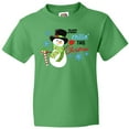 thumbnail image 3 of Inktastic Just Chillin' This Christmas Fun Snowman in Top Hat Youth T-Shirt, 3 of 5