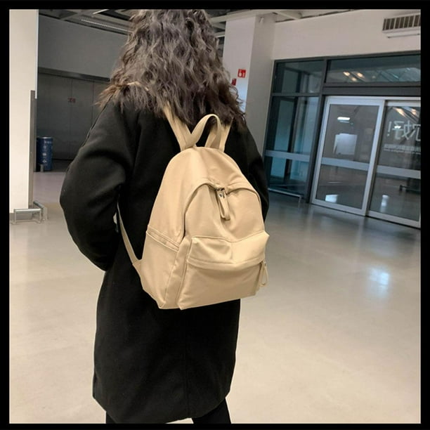 para mujer Poliester Antirrobo Durable Espacio de almacenamiento Mango Hugo Mochilas de mujer