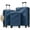 Dark Blue, variant on Euroco Luggage Set 3 Piece, ABS Hardside Suitcase with Spinner Wheels,TSA Lock and 2 Side Hooks,Lightweight Durable Travel Suitcase Set(20"/24"/28"),Pink