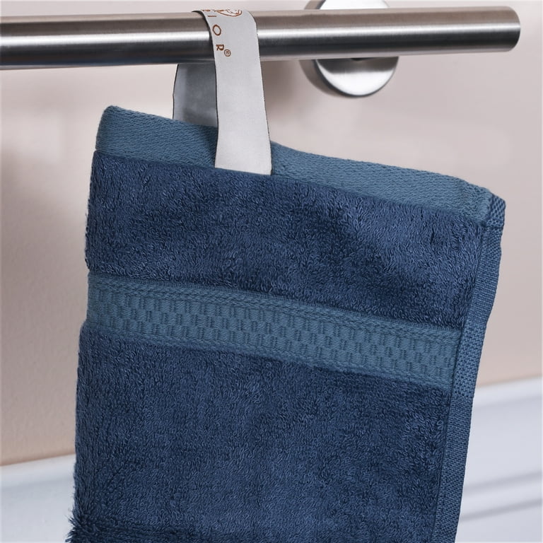 Superior Rayon from Bamboo and Cotton Hand Towel - (Set of