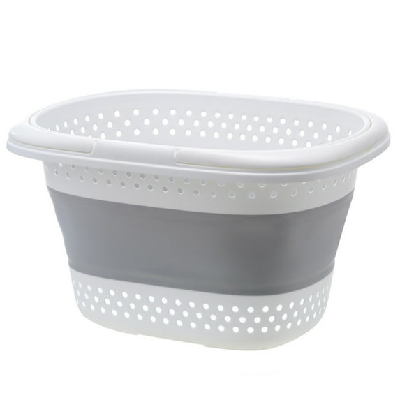 PEACNNG Collapsible Large Laundry Hamper - Waterproof Dirty Clothes Storage Hamper Organizer Basket
