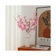 thumbnail image 1 of Arreglo floral artificial con forma de rama de flor de durazno rosa for sala de estar, comedor y hogar., 1 of 4
