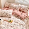 thumbnail image 1 of Pink Rabbit Soft Bedding Sets, 1 of 7