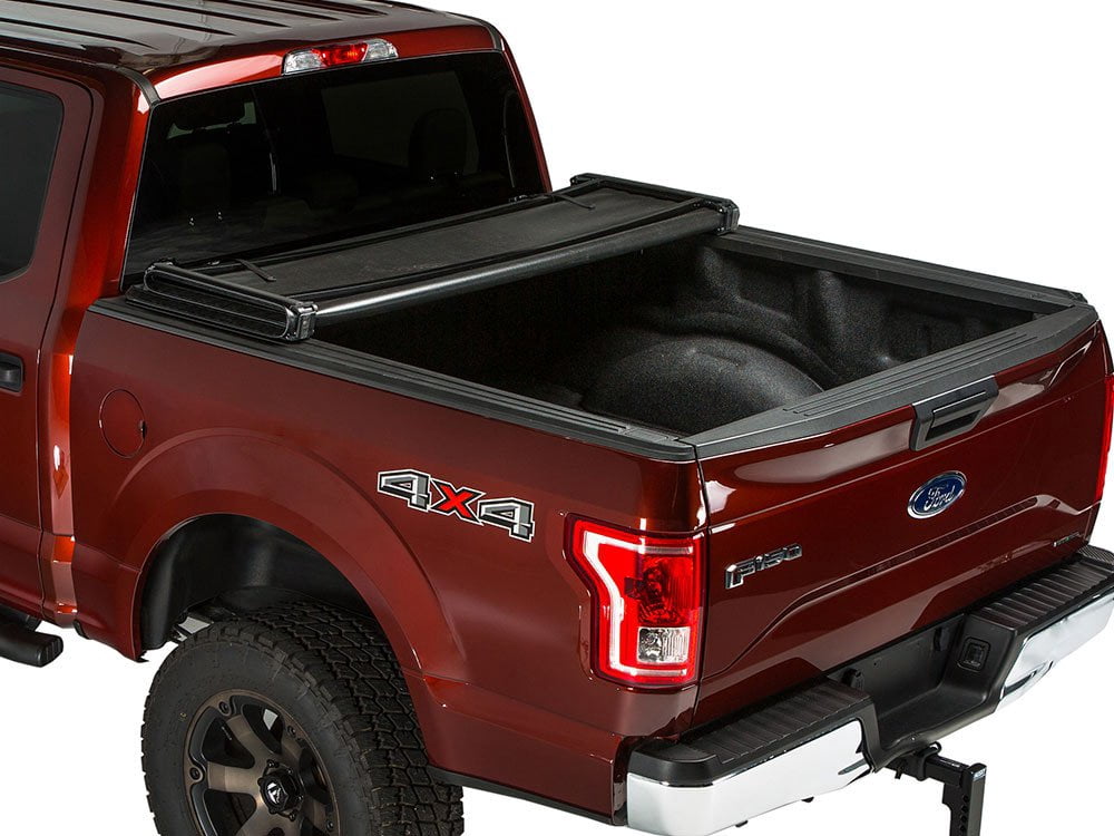 Gator Etx Tri Fold Fits 2015 2018 Ford F150 5 5 Bed Tonneau Truck Bed Cover Made In The Usa 59312 Walmart Com Walmart Com