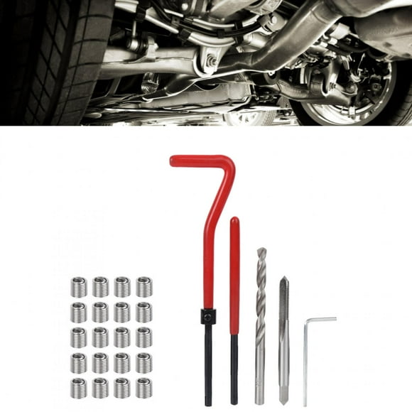 Long Service Life Thread Repair Kit, Practical M5 Thread Repair Kit, Common Steel Materials For Repair Work Processing Machinery Blind Hole Processing