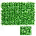 thumbnail image 4 of Artificial Hanging Plant Wall Decoration for Living Room Interior Background 40 cm x 60 cm Plastic Boxwood Hedge with Mesh Backing, 4 of 4