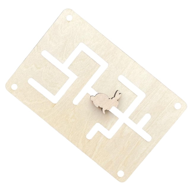 pitrice Busy Board Toys Board Learning Toys Sensory Board for Game Outdoor Rabbit