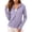 #0326-Purple, variant on Womens Full Zip Hooded Athletic Jacket Long Sleeve Slim Fit Workout Jacket with Pockets and Thumb Holes