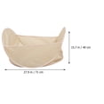 thumbnail image 2 of Milisten Pet Hair Grooming Bib Khaki Plegable Para Recolectar De Mascotas Fácil Y Cómodo, 2 of 6