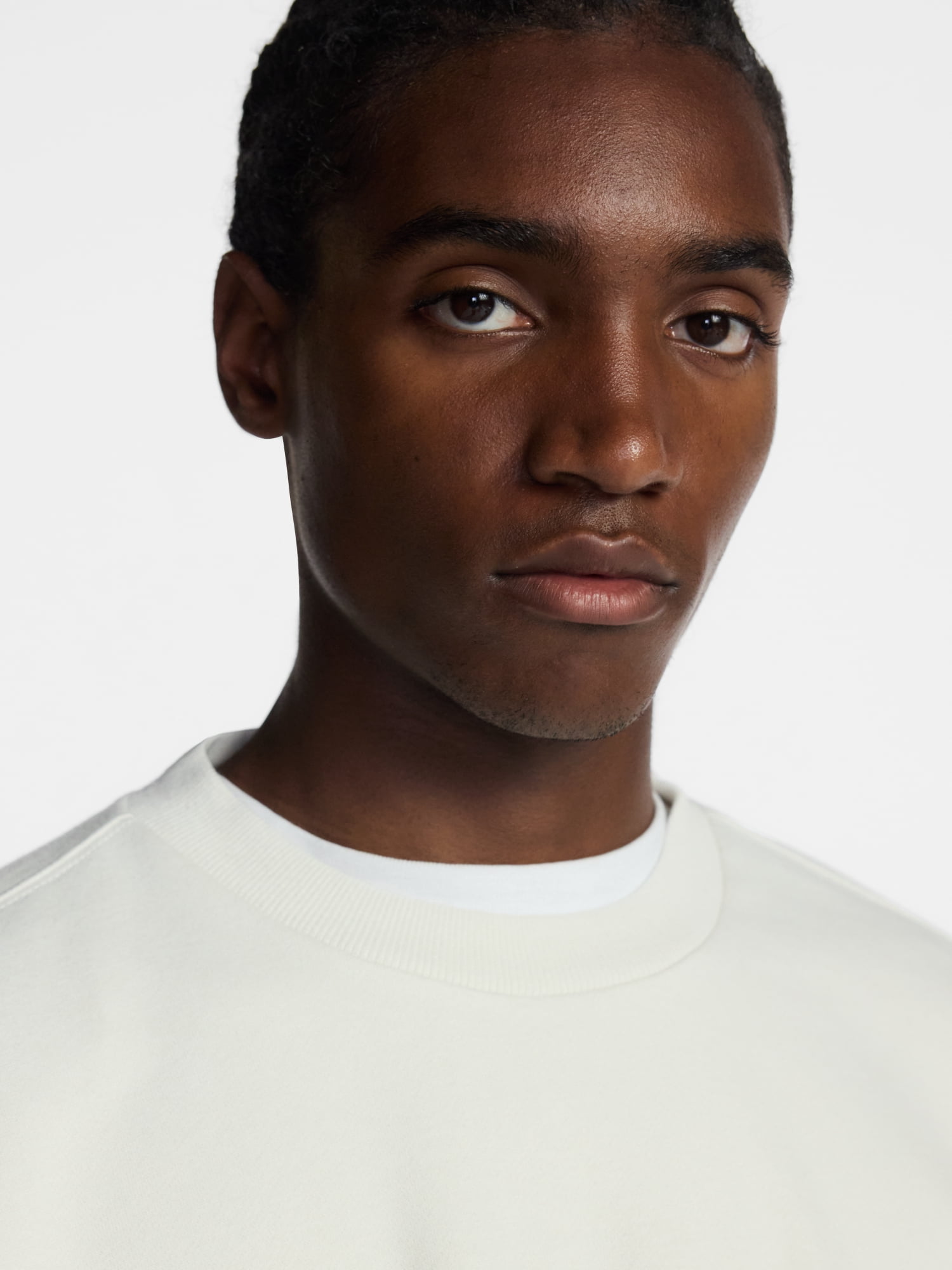 No Boundaries Crewneck Fleece Sweatshirt with Long Sleeves, Men's XS-4XLT