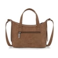 thumbnail image 5 of Wrangler Tooled Aztec Small Crossbody Handbag for Women Stylish Handle Bag Designer Top-Handle Crossbody Bags, Brown, 5 of 7