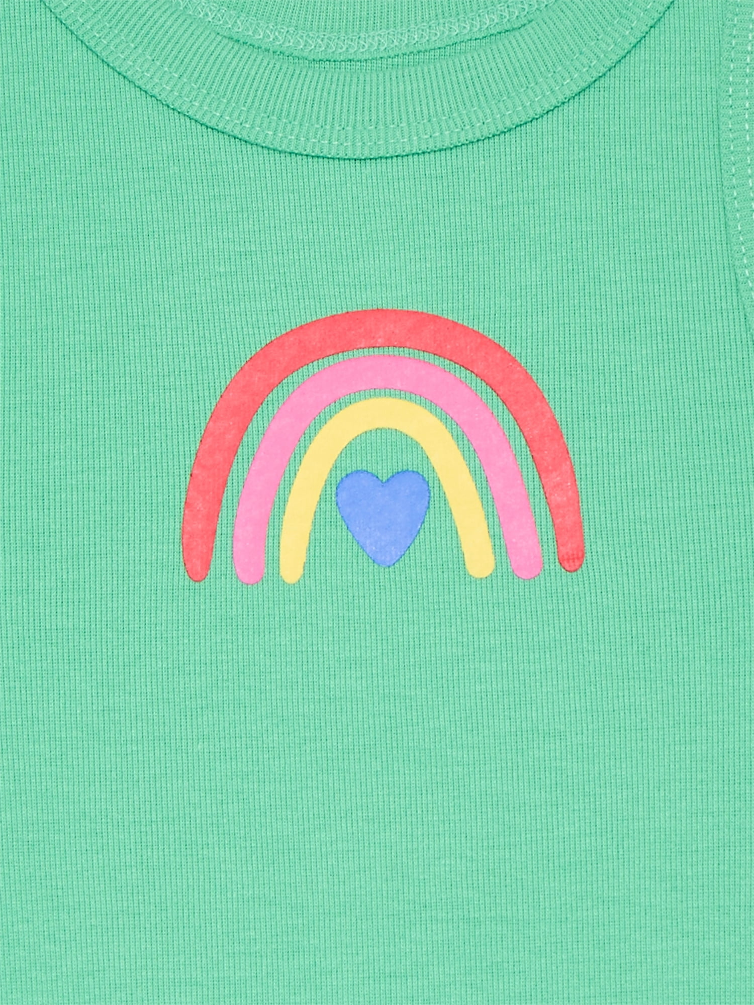 Wonder Nation Toddler Girls Ribbed Tank Top, Sizes 18M-5T