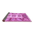 thumbnail image 2 of Ahgly Company Indoor Rectangle Abstract Purple Modern Area Rugs, 3' x 5', 2 of 4