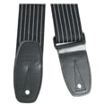thumbnail image 6 of Merino Wool Guitar Strap, Black Pinstripe, 6 of 7