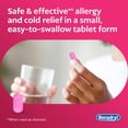 thumbnail image 6 of Benadryl Allergy Medicine for Adults, Ultratablets, 25 mg Diphenhydramine HCl, 100 Count Size, 6 of 12