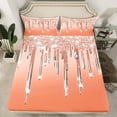 thumbnail image 2 of Castle Fairy Bling Crystal 3Pcs Twin Sheet Sets for Teens Women Men,Abstract Gradient Twin Fitted Sheet,Ombre Bling Glitter Breathable Flat Sheet,Luxury Bedroom Decor, 2 of 7